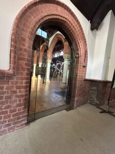 Frameless Glass Church Entrance