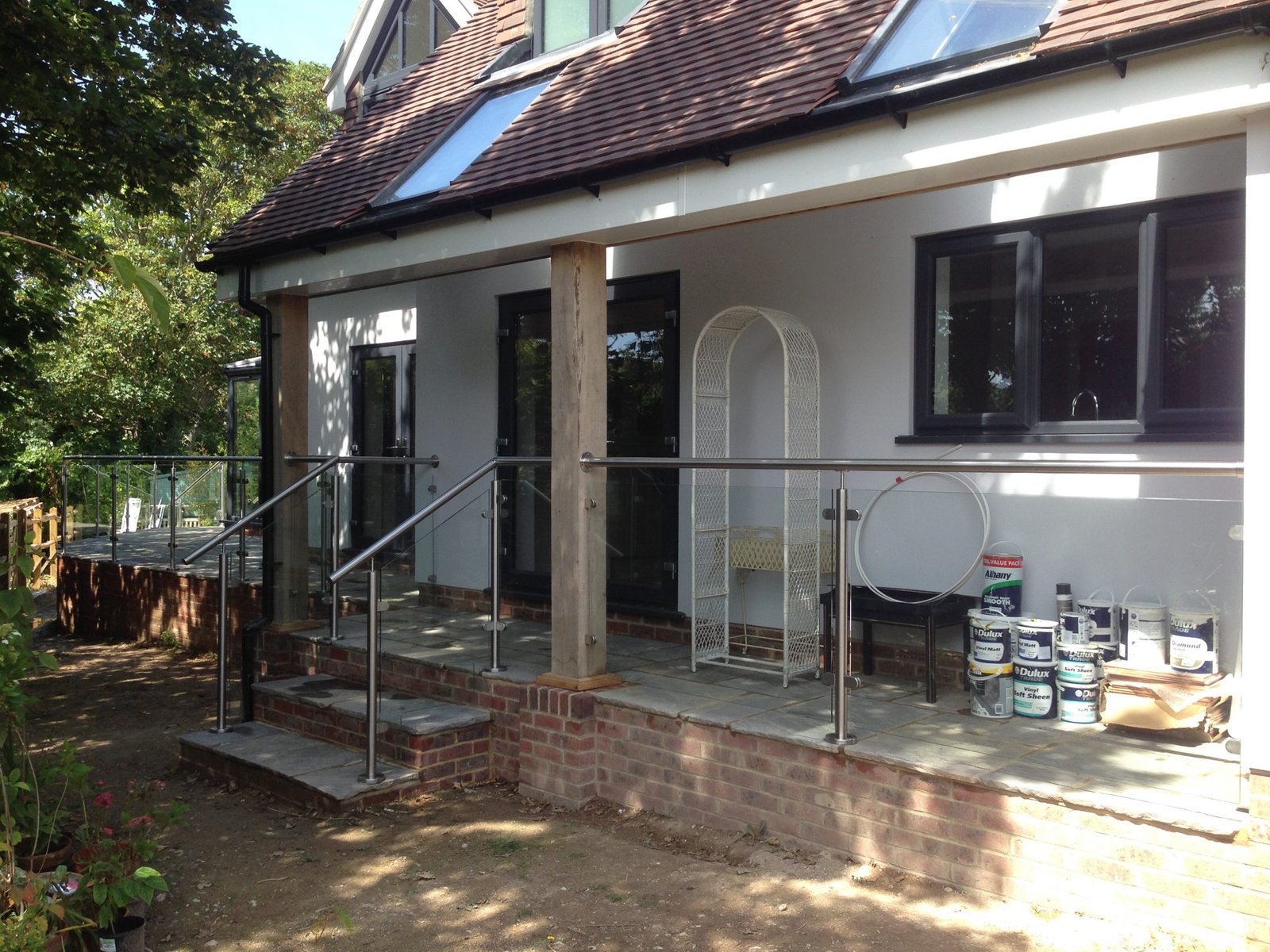 External Post and Rail Balustrade