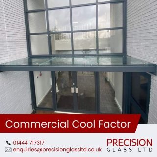 Want to make a bold first impression? A glass canopy does more than protect your entrance—it elevates it.Combining sleek design with high-performance glazing, our custom glass canopies add a touch of modern sophistication to offices, retail spaces, and hospitality venues.A well-designed glass canopy enhances natural light flow, reduces reliance on artificial lighting, and provides an energy-efficient solution that doesn’t just look great—it works. From corporate headquarters to boutique storefronts, we design and install tailored glass canopies that integrate seamlessly into any architectural vision.At Precision Glass Ltd, we understand that commercial properties require both style and durability. Whether you need frameless elegance or a statement structure, we’ve got the expertise to bring your vision to life. Let’s discuss how we can enhance your space.📞 01444 717317
📧 enquiries@precisionglassltd.co.uk#GlassCanopy #CommercialArchitecture #LuxurySpaces #StructuralGlass #RetailDesign #ModernExteriors #PrecisionGlass #BespokeGlazing #BuildingEnhancements #SleekDesign