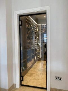 Whether it’s curved, oversized, frameless or a wine cellar door, our bespoke glass solutions are designed to fit seamlessly into the most demanding architectural briefs. Precision detailing, thoughtful integration, and technical know-how. We tailor to your exact requirements. Enquire now via link in our bio. #frameless #architecture #wine