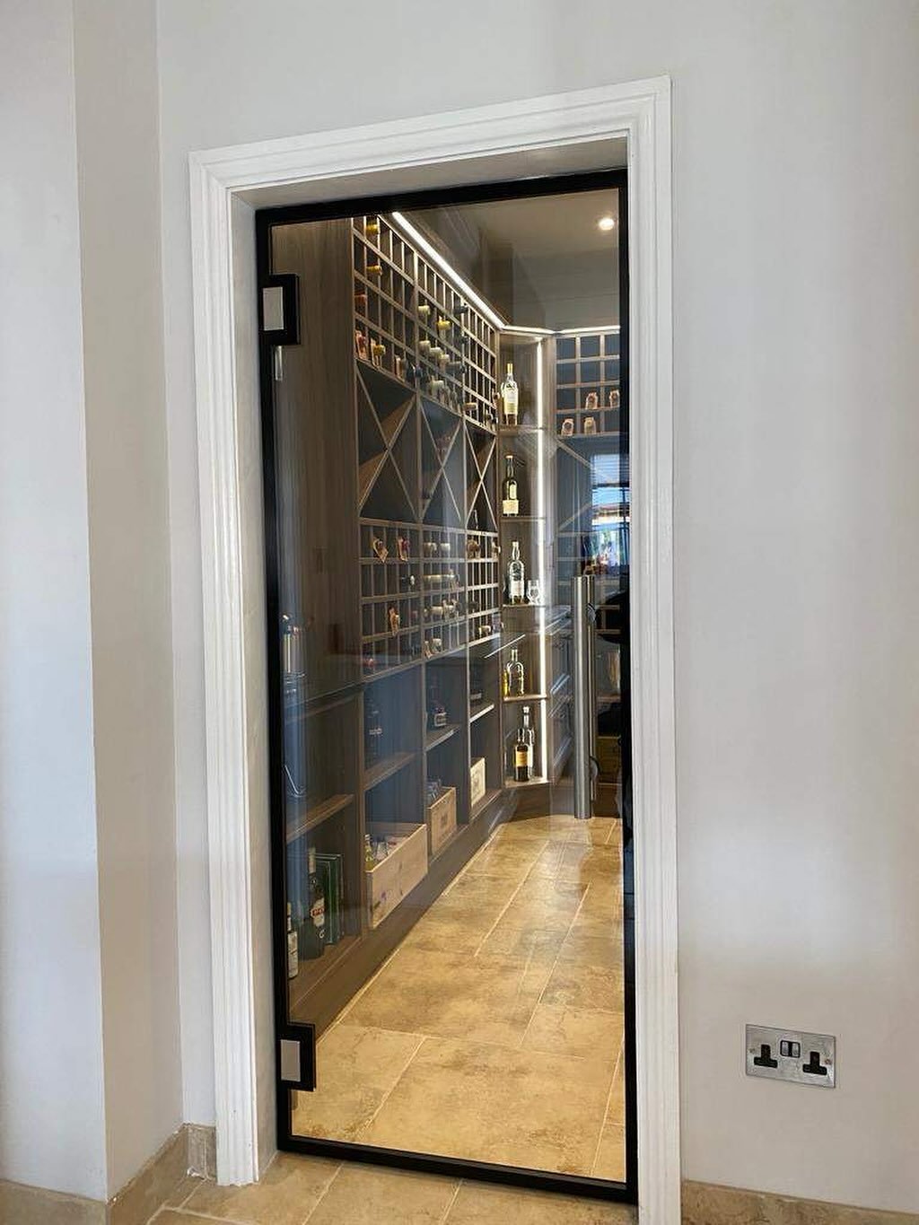 Whether it’s curved, oversized, frameless or a wine cellar door, our bespoke glass solutions are designed to fit seamlessly into the most demanding architectural briefs. Precision detailing, thoughtful integration, and technical know-how. We tailor to your exact requirements. Enquire now via link in our bio. #frameless #architecture #wine