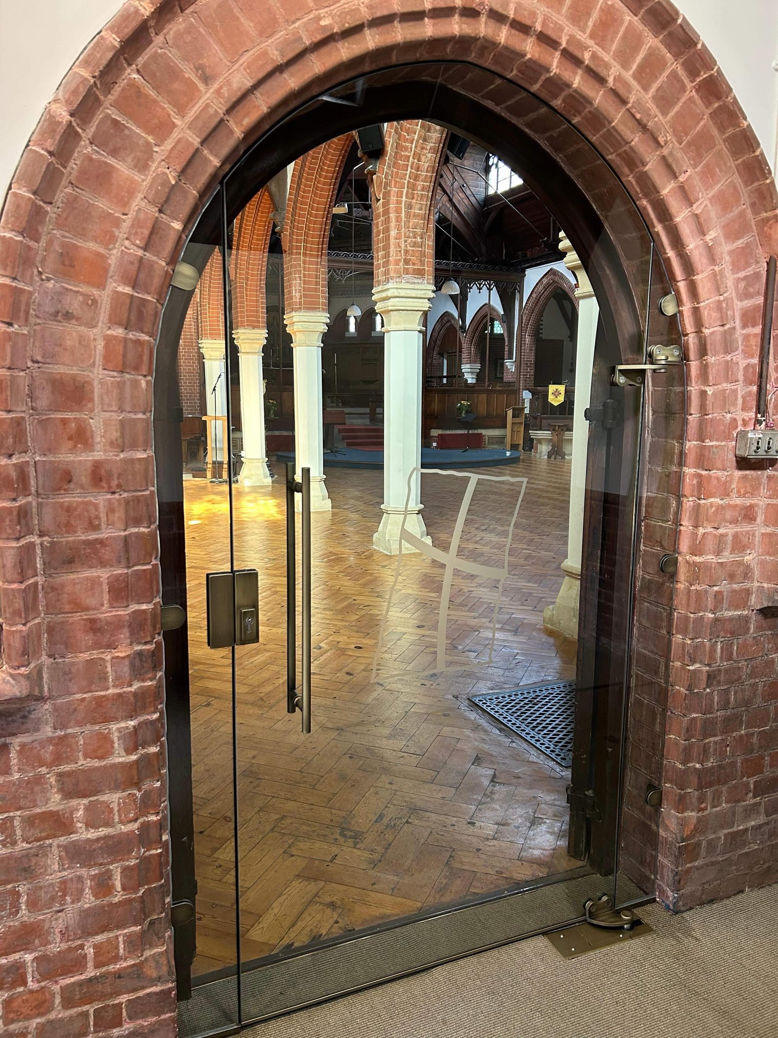 Modernise your church with discreet frameless glazing that respects tradition while introducing light, clarity and contemporary performance.Frameless glass entrances, internal screens and glazed links can be carefully integrated into existing architecture, allowing historic stonework and original features to remain visually dominant. The result is a brighter, more welcoming space that supports modern use without compromising character.Each installation is designed around the building’s proportions, detailing and conservation requirements, ensuring the solution feels considered rather than imposed. Like this project we recently completed @stmichaelswandsworthcommonIf you are exploring sensitive upgrades to a listed or historic church, we are always happy to discuss practical, sympathetic options.#framelessglazing #churchrenovation #architecturalglass #heritagebuildings #glasstransformations structuralglass churchmodernisation bespokedesign ukarchitecture conservationarchitecture