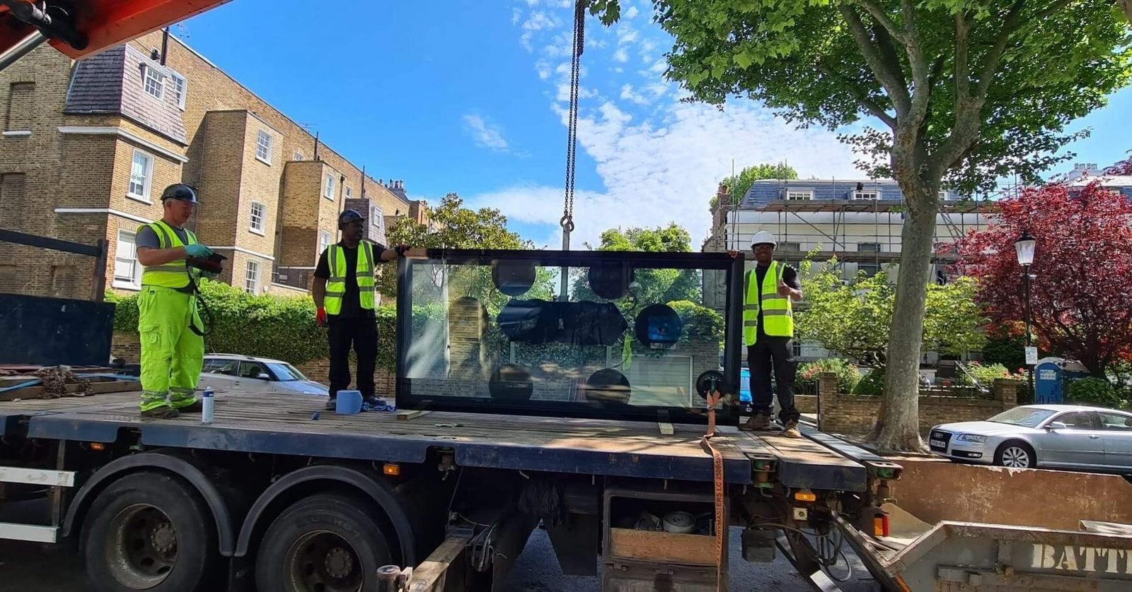Installing oversized walk-on rooflights is not simply a glazing exercise. The role of plant on these projects is critical.Large-format glass units can weigh several hundred kilos. Safe installation often depends on coordinated lifting plans, suitable access, and the correct mechanical handling equipment. From crane lifts over existing structures to compact glazing robots working within tight residential sites, plant selection directly influences accuracy and finished quality.Careful planning helps us position the glass precisely, manage tolerances and protect both the structure and the unit during installation. On complex projects, the difference between a straightforward fit and unnecessary compromise often comes down to preparation and the right lifting solution.High-specification glass deserves a methodical, controlled installation process.#walkonrooflight #walkonglass #architecturalglazing #structuralglass #bespokeglazing rooflightinstallation glassinstallation technicalglazing luxuryhomes constructiondetailing designandbuild precisionglass