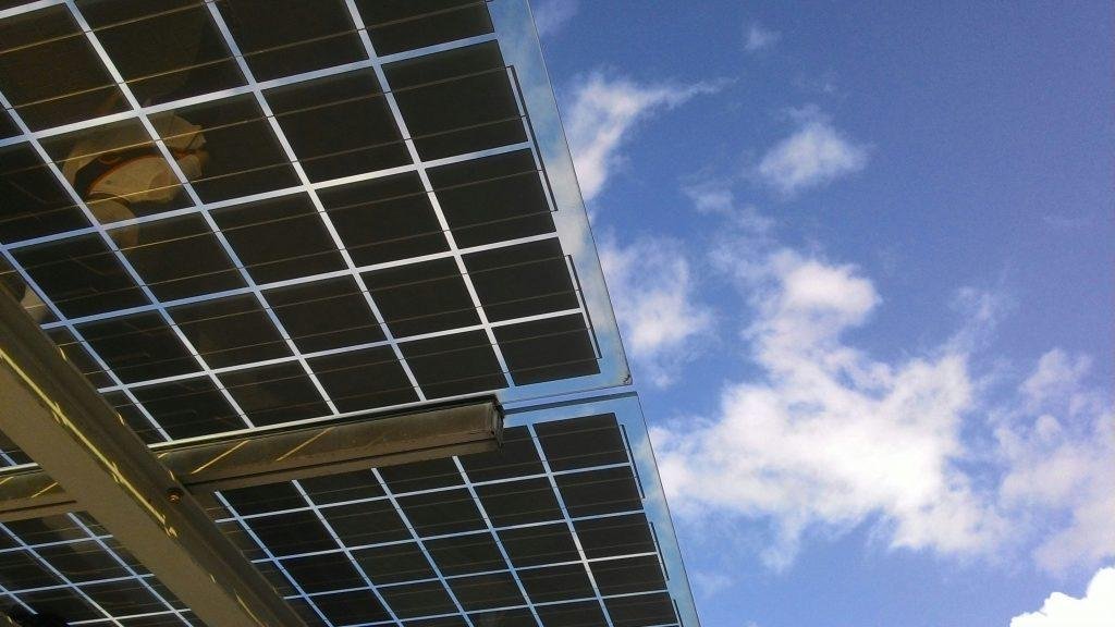 Semi-Transparent Solar PV 11 Semi-transparent solar PV canopy