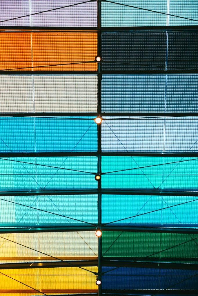 Semi-Transparent Solar PV 13 Coloured Glass Solar Panels