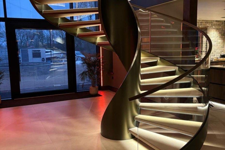 Curved Staircase