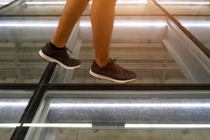 walk on glass floor panels