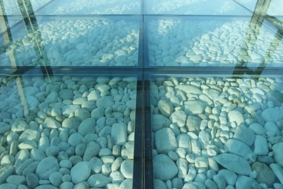 walk on glass floor panels